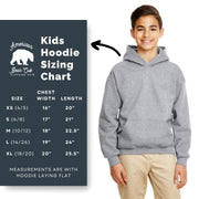 Bigfoot Water Skiing Kids Hoodies - Light or Dark artwork