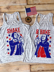 Shake and Bake Matching Pair of Adult Shirts and / or Tanks